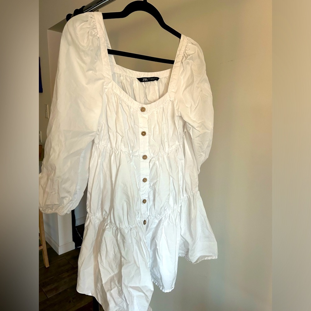 ZARA Women’s White Dress
